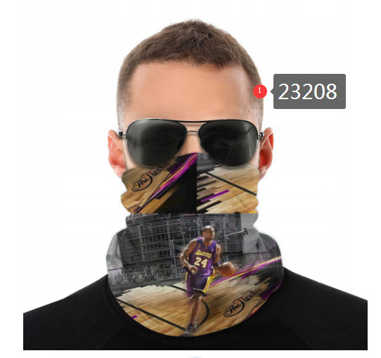 NBA 2021 Los Angeles Lakers #24 kobe bryant 23208 Dust mask with filter->nba dust mask->Sports Accessory